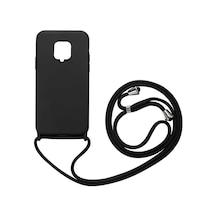 Nettech Xiaomi Redmi Note 9s Uyumlu İpli Nano Arka Koruma Kılıf
