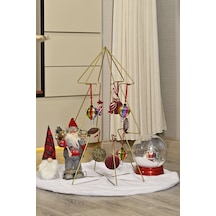 Premium Luxury Series 75 Cm Yılbaşı Ağacı,gold Demir,süssüz,noel Ağacı