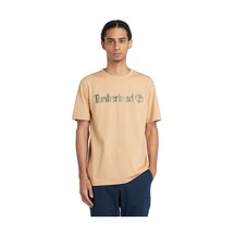 Timberland Camo Linear Logo Short Sleeve Tee Erkek T-shirt Tb0a5unfeh31 001