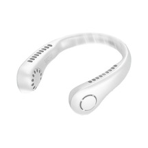 Yapraksız Asılı Boyunlu Küçük Fan Taşınabilir Fan Büyük Rüzgar 3472 Beyaz