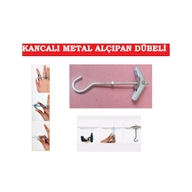 Alçıpan Dübeli Kancalı Metal 12 ADET Boşluk Dübeli  Paraşüt Dübel