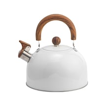 3l Beyaz Çay/kahve Kaynar, Çınlama Fonksiyonu, Ahşap Desenli Kollü, Dayanıklı Ev Aletleri, Ev Kullanıma Ideal Diğer Diğer