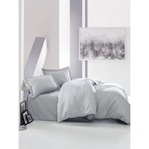 Cotton Box Elegant Saten Tek Kişilik Nevresim Takımı Gri (455046603)