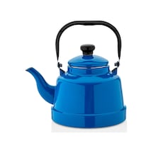 Ebru Metal 3.3 L Emaye Kamp Çaydanlığı Mavi