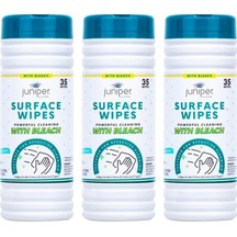 Juniper Clean Çamaşır Sulu Yüzey Temizleme Islak Mendili 35'Li Paket