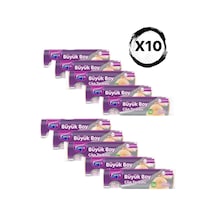 Ekonomik Büzgülü Vanilya Kokulu Çöp Torbası Büyük Boy 10 X 10'lu