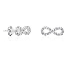 925 Ayar Minik Sonsuzluk Küpe Kadın Gümüş Küpe N11.9772 925 Ayar Minik Sonsuzluk Küpe Kadın Gümüş Küpe N11.9772