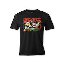 Guns N' Roses - Guns And Roses Siyah Erkek Tshirt