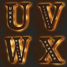 Willowhaven Kişiselleştirilmiş Ahşap Gece Lambası 29cm 11.42inch Usb Led Işık Yatak Odası Dekor Beyaz