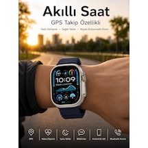Akıllı Saat Nabız Ölçer Uyku Takibi Adımsayar Alarm Ve Hatırlatıcı Çağrı Cevaplama Yeni Nesil