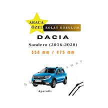 Dacia Sandero 2016-2020 Araca Özel Silecek Ön İki