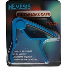 Nemesis Fc-75Bl Gitar Kapo Mavi