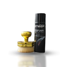 Steep Seramik Lastik & Tampon Parlatıcı Sprey 500ml Gold Uygulama Fırçası