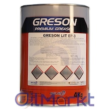 Belgin Greson Lıt Ep 3 Lityum Sabunlu Endüstriyel Gres 4 KG