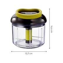 Rondo Manuel Doğrayıcı 900ml Yeşil-siyah Sebze Soğan Doğrayıcı Pratik Rondo