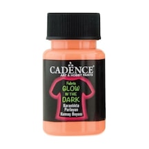 Cadence Gece Parlayan Kumaş Boya - Turuncu - Glow In Dark 50Ml