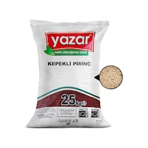 Yazar Kepekli Pirinç 25 KG
