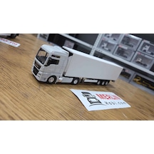 1/64 Ölçek Metal Man Tgx Xxl Beyaz + Frigo Dorseli