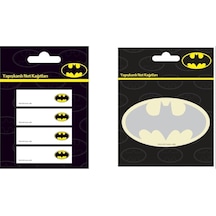 Yapışkanlı Not Kağıdı --batman Ayraç Ve Not Kağıdı 2 Farklı Model