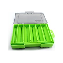 Captain 7221 Sahte Balık Kutusu 12 Gözlü 13x9x3.5cm - Green