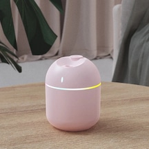 270 Ml Hava Nemlendirici Serin Mist Aroma Yayıcı Led Gece Lambası Kapanma Ev Pink