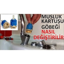 Lexroo Mix Aç-kapa Batarya Musluk Kartuşu 40 Lik - Ayaklı Kartuş 1