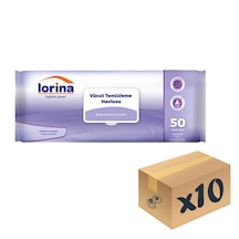 Lorina Vücut Temizleme Havlusu 20 × 32 CM 10 x 50 Adet