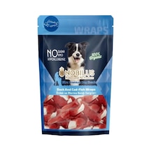 Nobılus Ördek Etli Ve Morina Balıklı Sargılı Köpek Ödül Maması 80gr