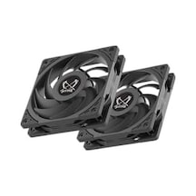 Scythe Mugen 6 Dual Fan Black Edition Cpu Hava Soğutucu, Intel Lga1700, Lga1151, Amd Am5, Am4 Desteği, 120mm, Tek Kule, Alüminyum Üst Kapak Mugen 6 Dual Fan Black Edition