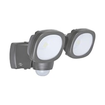 Kablosuz Pilli Led Dış Mekan Spot Lamba - Hareket Sensörlü, 2 X 240 Lümen, 8 Adet Led 10 Parça Siyah