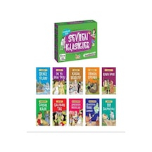 Çocuklar için Sevilen Klasikler Set+Soru Kitapçığı - 10 Kitap Takım- Bıcırık Yayınları