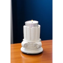 Bernami Vazo Pinterest Antik Mimari Sütun Beton Tealight Mumluk Diğer
