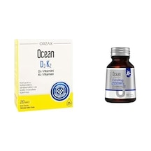 D3k2 Damla 20 Ml X1 + Orzax Ocean Extramag 60 Tablet X1