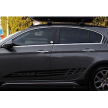 Egea Cross Krom Cam Çevresi Tam Sedan - Hb 2020 Ve Sonrası 8 Prç