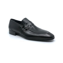 Fosco Erkek Siyah Hakiki Deri Klasik Ayakkabı 9006 114 430