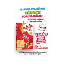 6. Sınıf Türkçe Ata Süper Soru Bankam Yeni