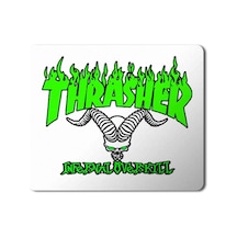 Green Trasher Logo Baskılı Mousepad Mouse Pad