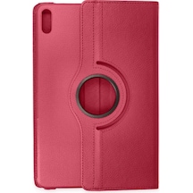 Newface Huawei Matepad Se 11 Kılıf 360 Tablet Deri Kılıf - Pembe Diğer