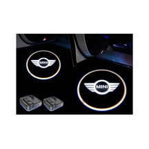 Mini Cooper Kapı Altı Led Aydınlatma Araç Logolu 4 Kapılık