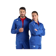 Arena Team Panel Knitted Poly Unisex Mavi Günlük Stil Ceket 004911800