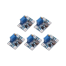 5 Adet Sx1308 Ayarlanabilir 28v 2a Dc Dc Gerilim Voltaj Yükseltici Güç Kaynağı Modülü Step Up Boost Converter