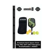 Premium Kort Sporu Ürün Top Pkl-set-100 Fiberglass Pıcklepaddle 1 Raket Çok Renkli