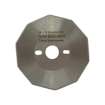 Bullmer Kumaş Kesim Motor Yüksek Karbonlu 10 Köşe Hoog's Bıçak / 5478 604 Hss