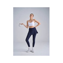 Lismina Etekli Spor Tayt Lacivert