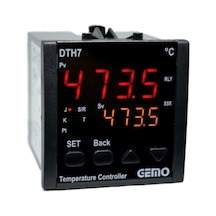 Gemo DTH7-230VAC Ekonomik Seri "Auto-tune PID" Sıcaklık Kontrol Cihazı