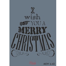 Rich New Seri N-640 Stencil 35x25 cm