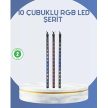Lb Dış Mekan Led Kayan Yıldız Işığı 10 Çubuk Aydınlatma