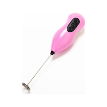 Metal Pilli Mini Kahve Süt Köpürtücü Mixer Metal Diğer