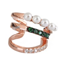 İnci Gümüş Kıkırdak Mskk2282 Rosegold Altın