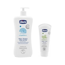 Chicco Baby Moments Bebek Saç ve Vücut Şampuanı 750 ML +  Moments Pişik Önleyici Krem 100 ML